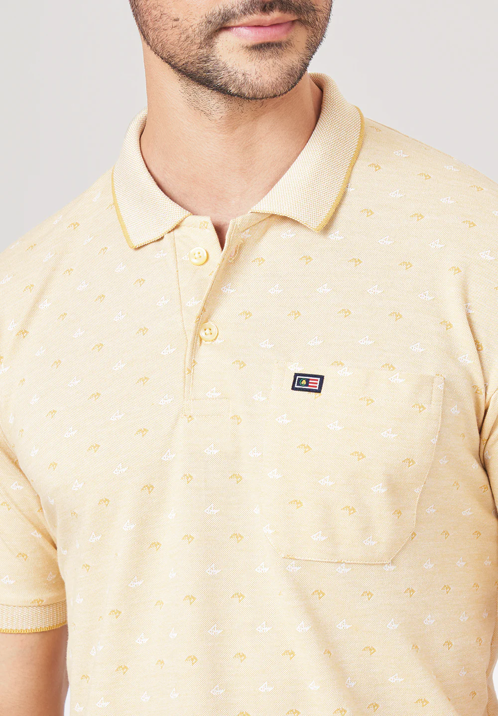 Yellow Cotton T-Shirt - Image 5