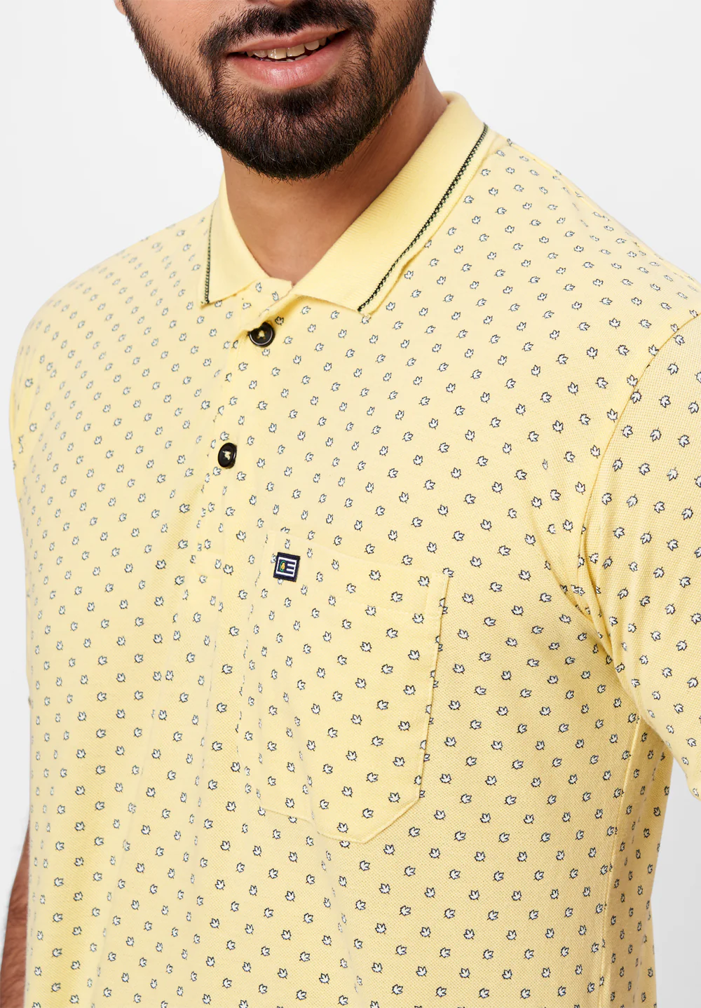 Yellow Cotton Shirt - Image 3