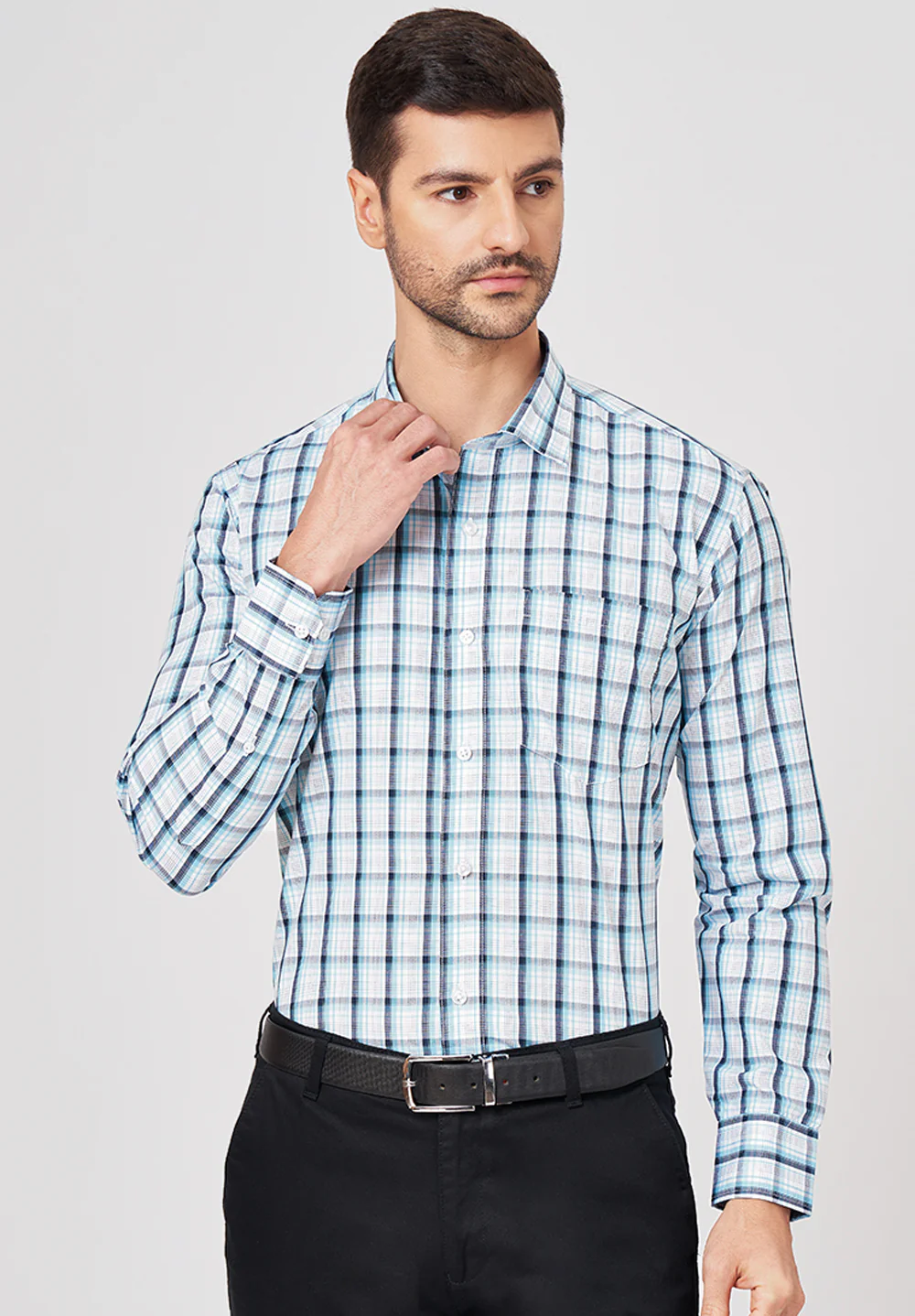 Pure Cotton Formal-regular Fit Shirt - 43464