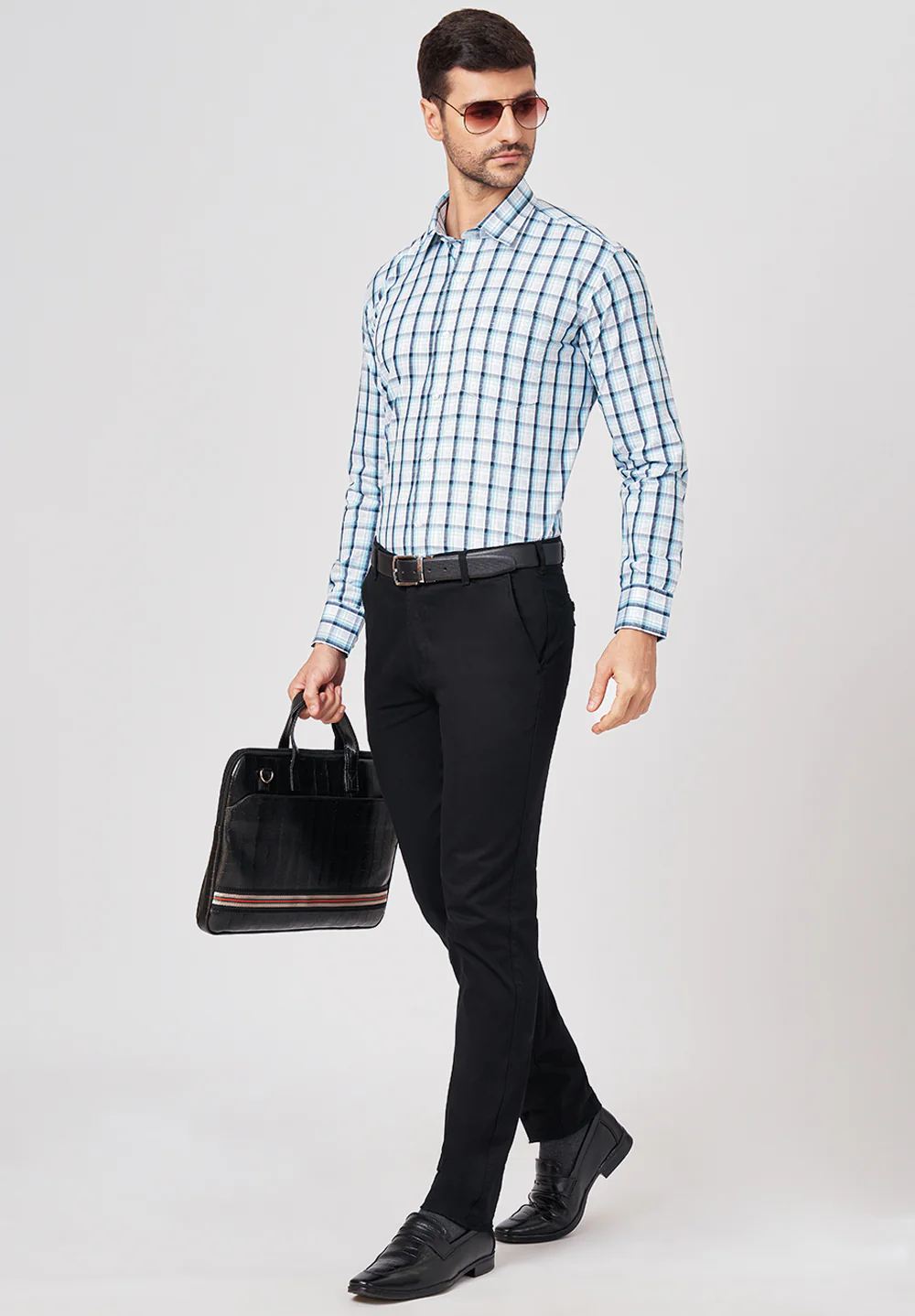 Pure Cotton Formal-regular Fit Shirt - 43464 - Image 5