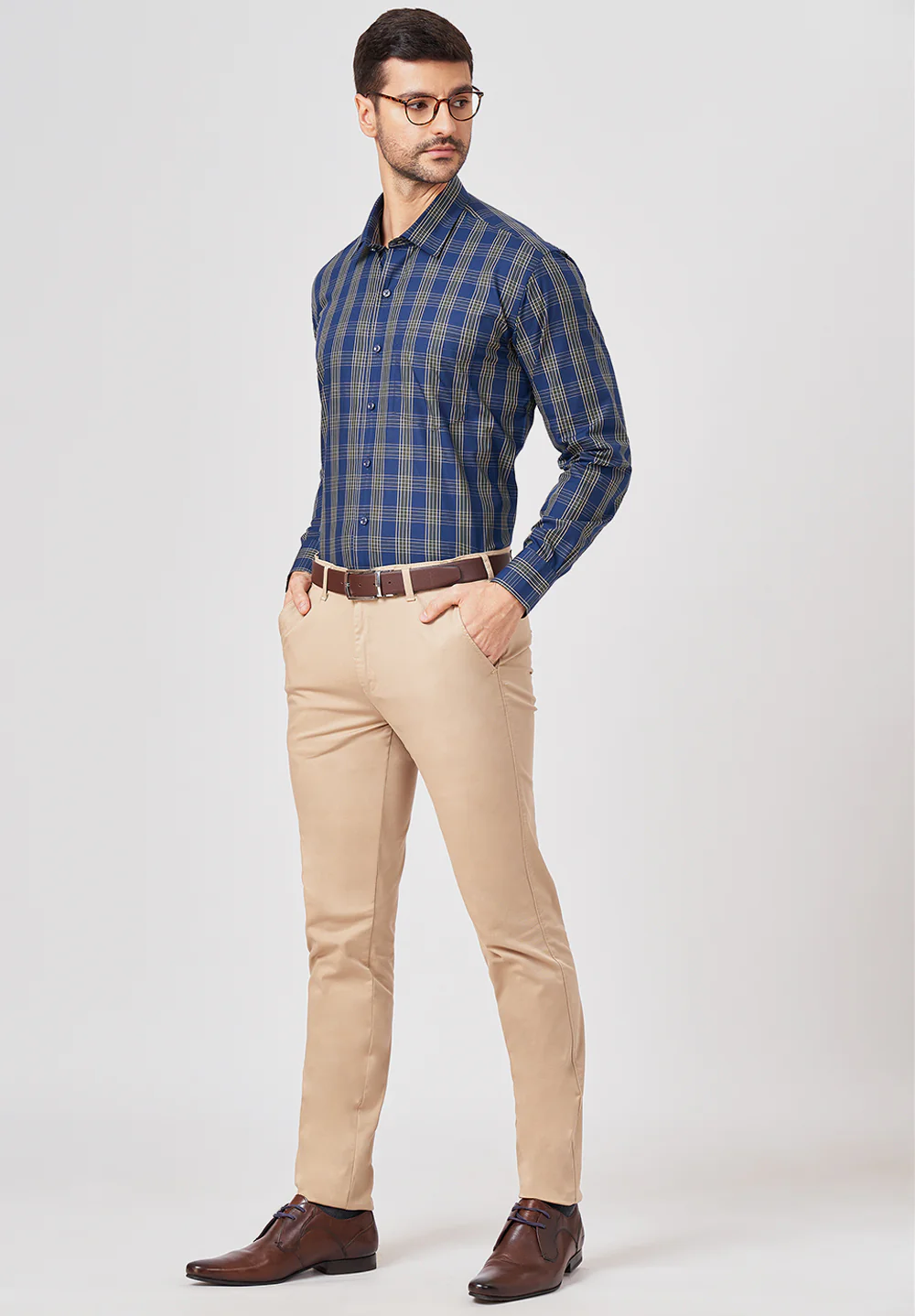 Pure Cotton Formal-regular Fit Shirt - 43471 - Image 5
