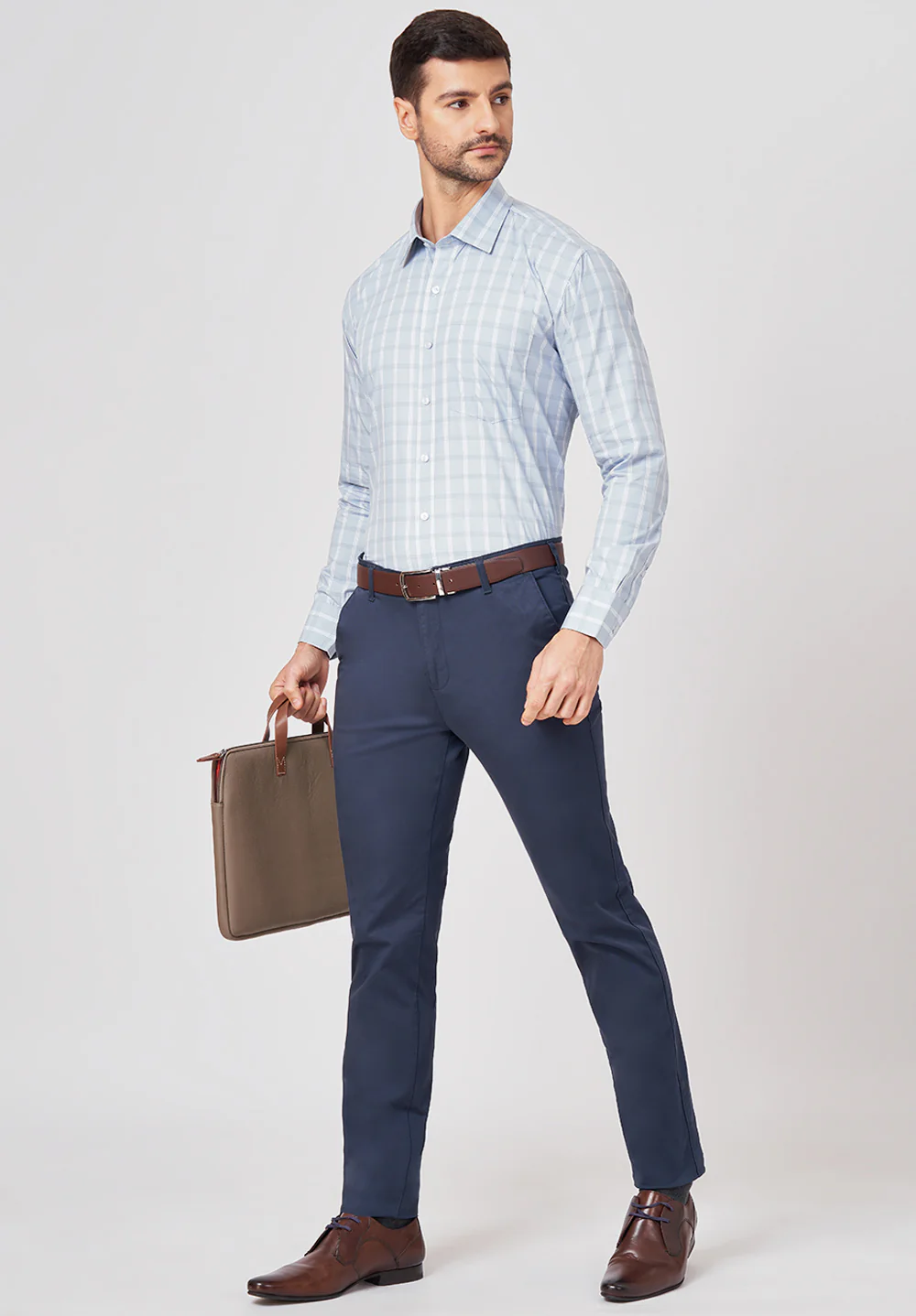 Pure Cotton Formal-regular Fit Shirt - 43473 - Image 5