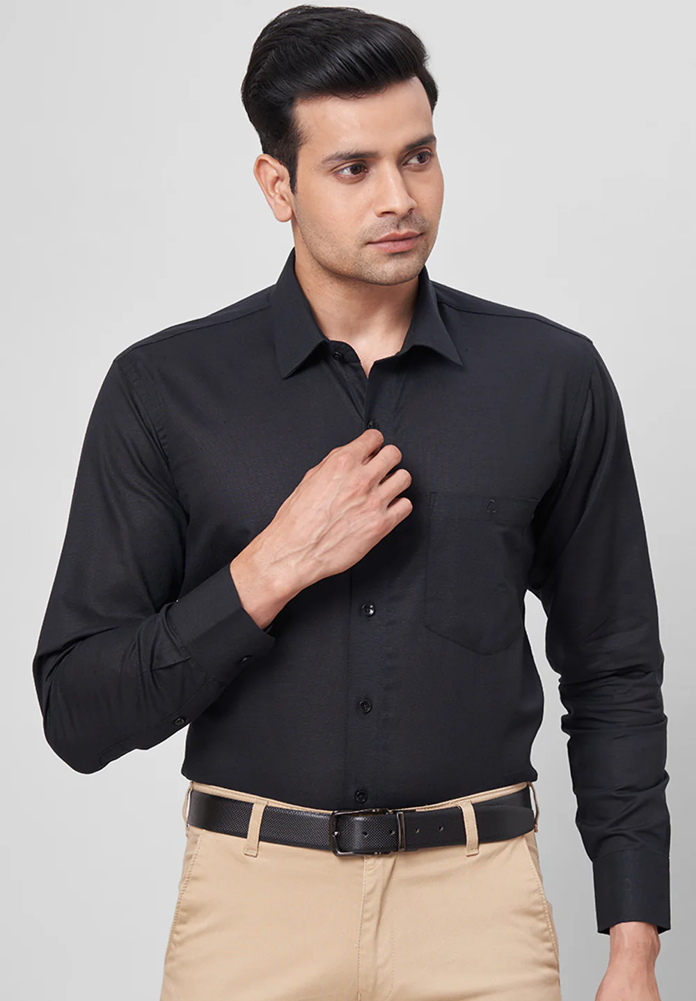 Pure Cotton Formal-Regular Fit Shirt - 26877