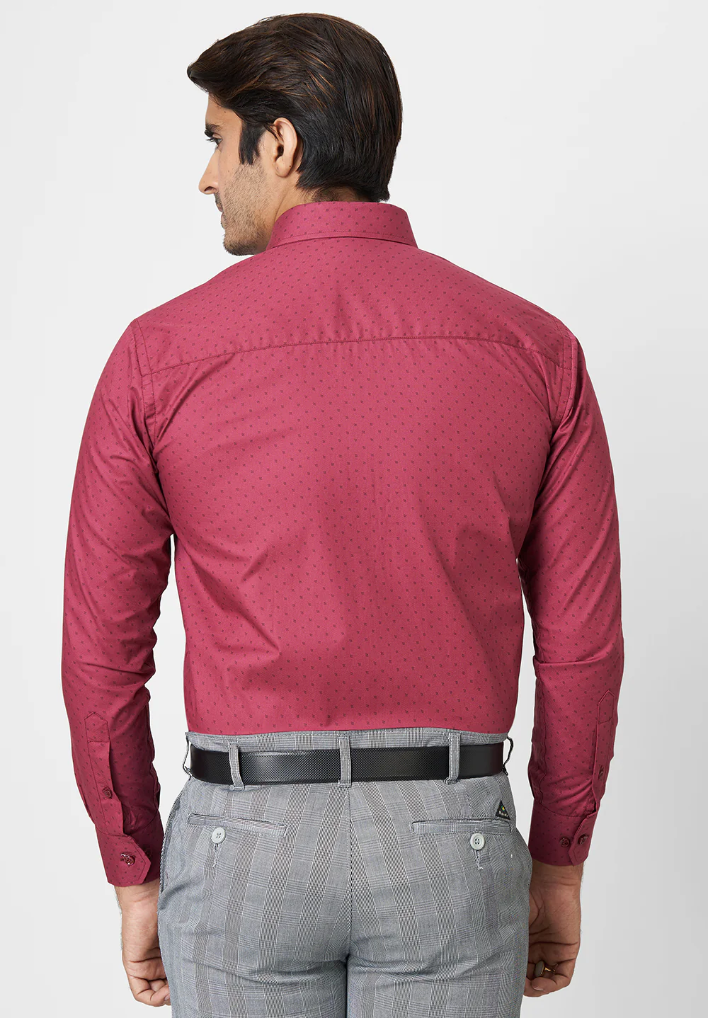 Pure Cotton Formal-Regular Fit Shirt - 40854 - Image 4