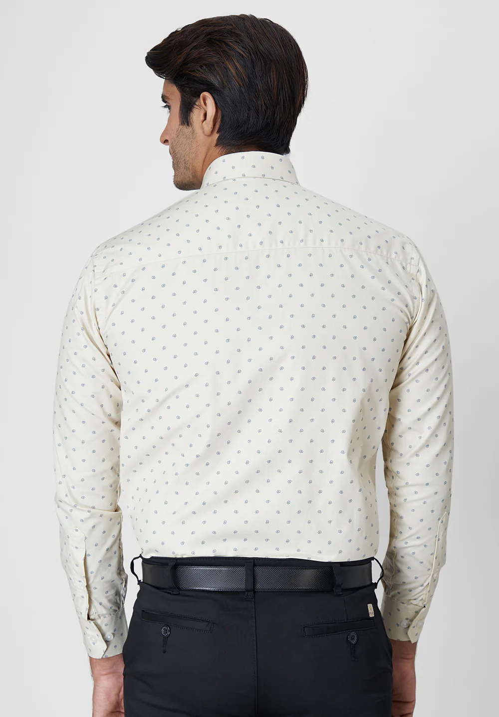 Pure Cotton Formal-Regular Fit Shirt - 40855 - Image 3