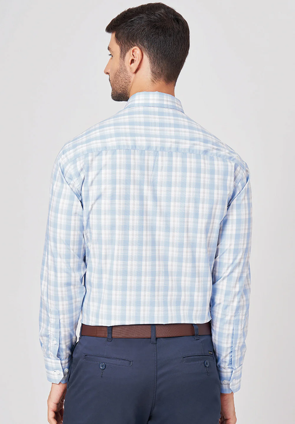 Pure Cotton Formal-Regular Fit Shirt - 43531 - Image 2