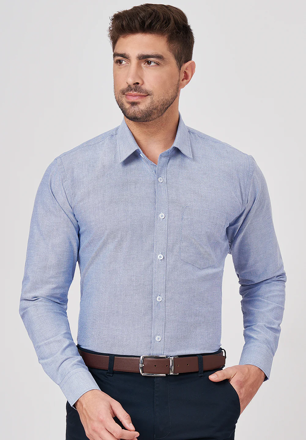 Pure Cotton Formal-slim Fit Shirt - S35927