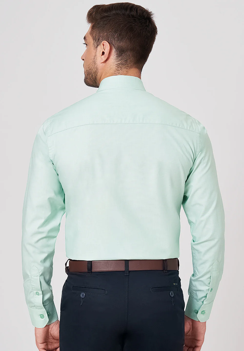Pure Cotton Formal-slim Fit Shirt - S43447 - Image 3
