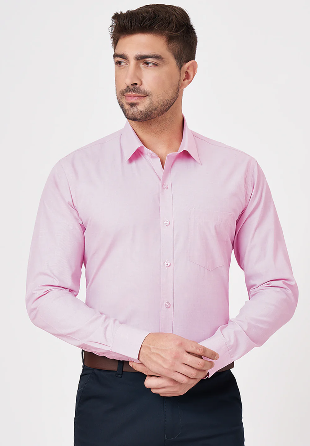 Pure Cotton Formal-slim Fit Shirt - S43453