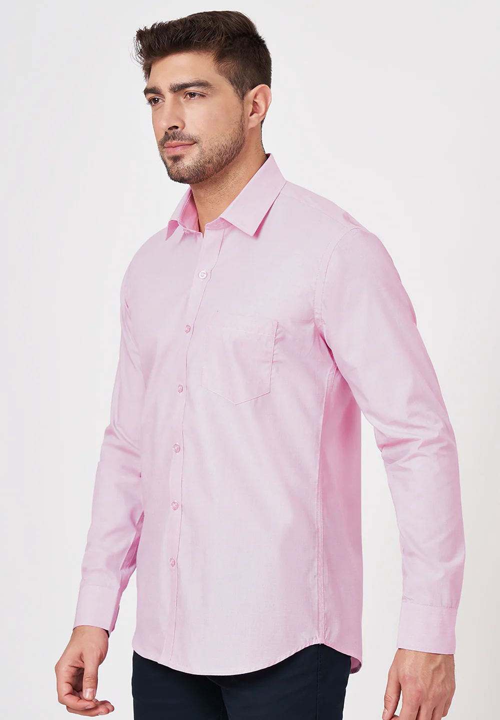 Pure Cotton Formal-slim Fit Shirt - S43453 - Image 2