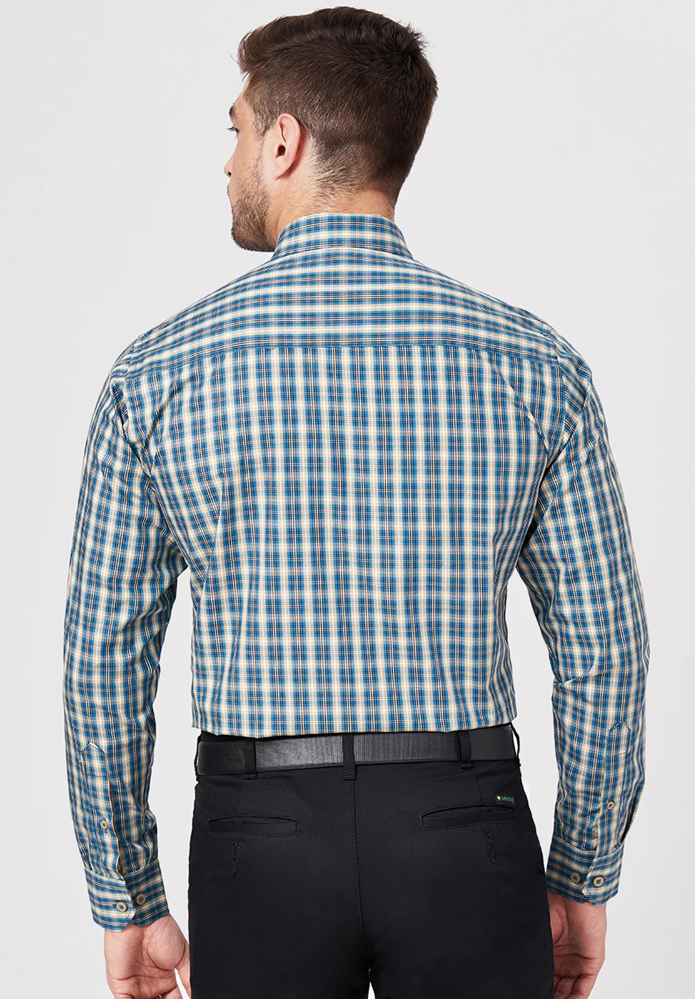 Pure Cotton Formal-slim Fit Shirt - S43488 - Image 3