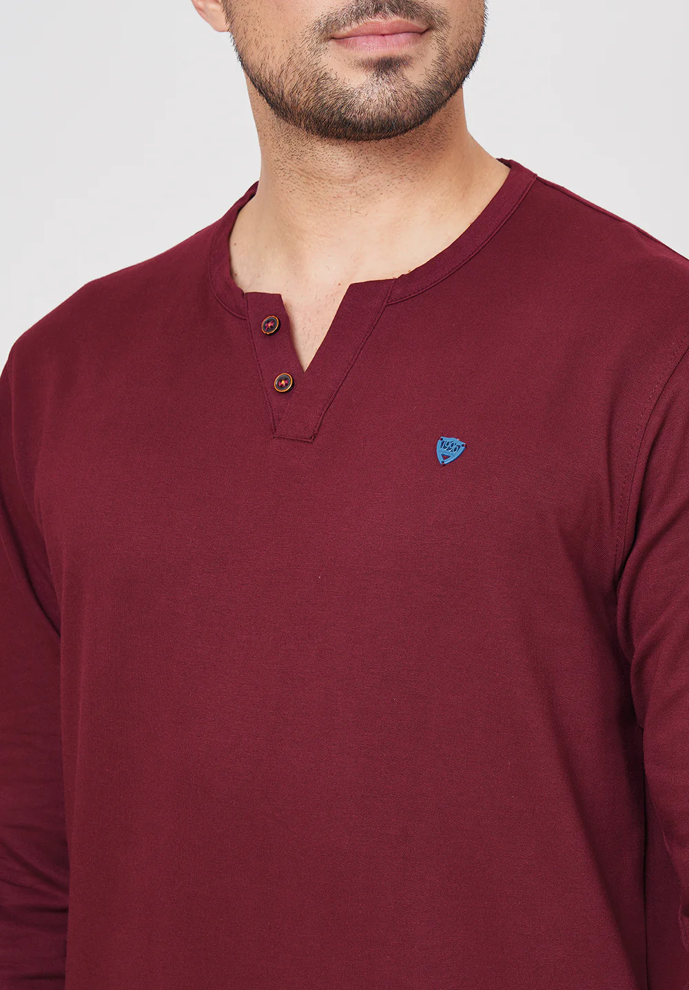 Red Cotton T-Shirt - Image 3