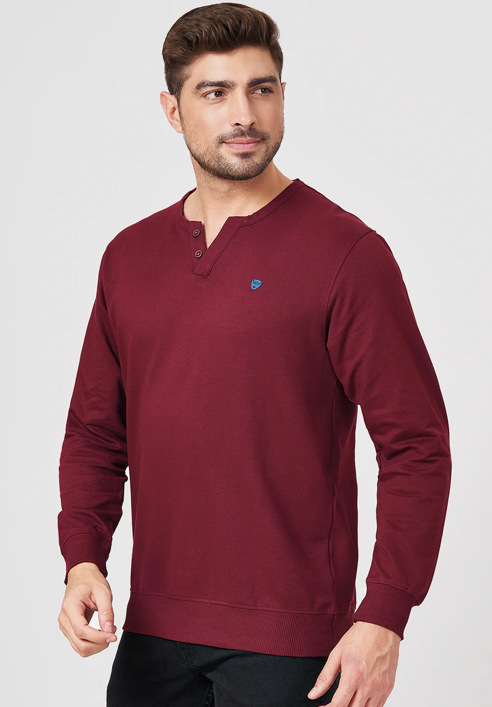 Red Cotton T-Shirt - Image 4