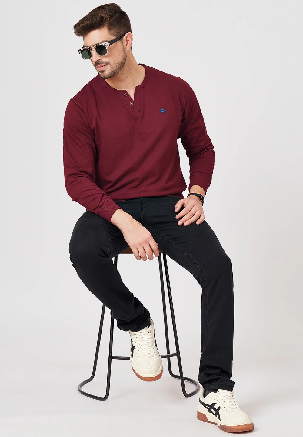 Red Cotton T-Shirt - Image 5