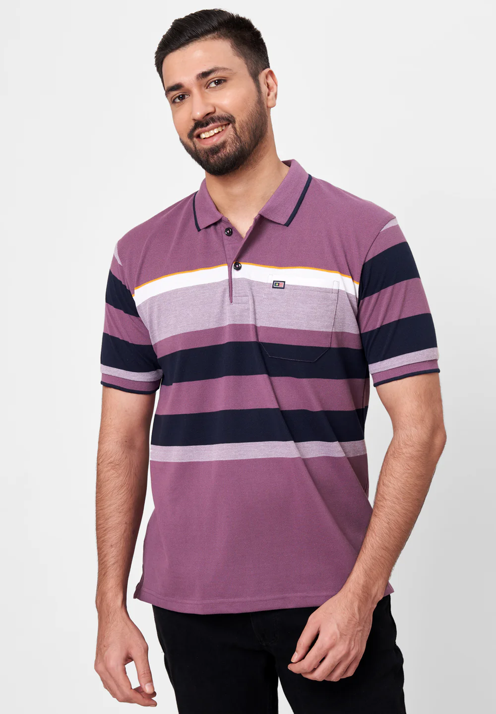 Purple Cotton T-Shirt - Image 3