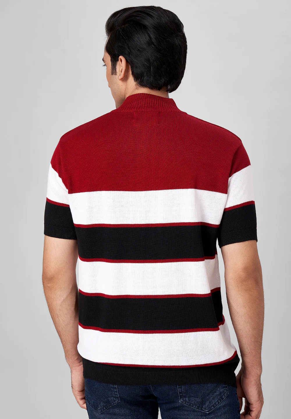 Red Cotton T-Shirt - Image 2