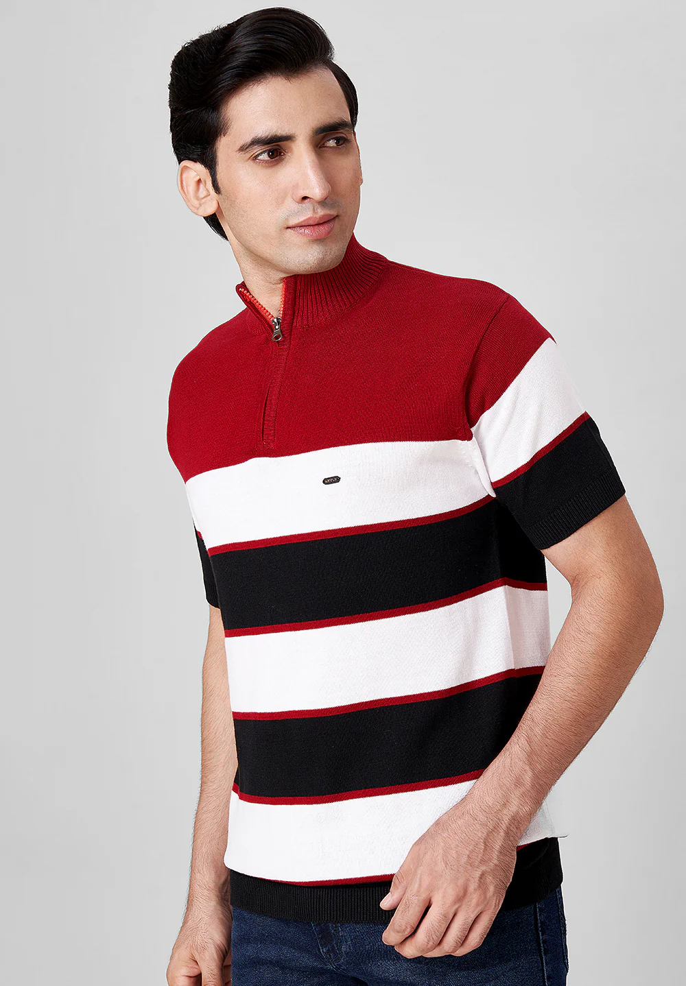 Red Cotton T-Shirt - Image 5