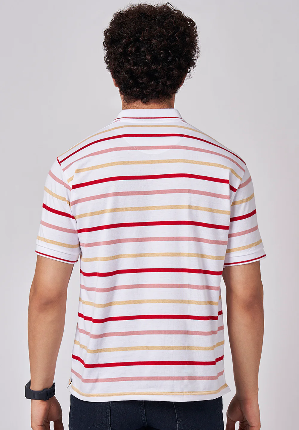Red Cotton T-shirt - Image 2