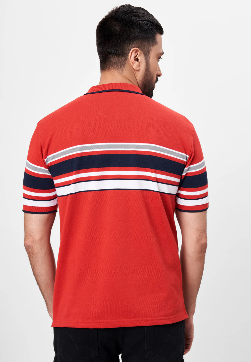 Red Cotton T-Shirt - Image 2