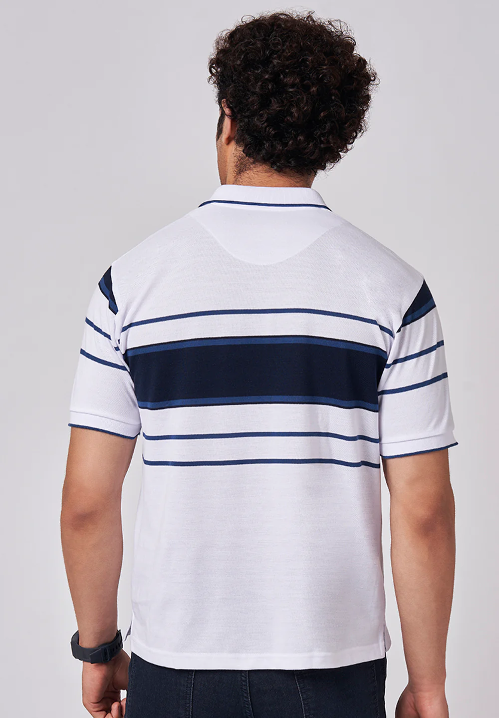 White Cotton T-shirt - Image 2