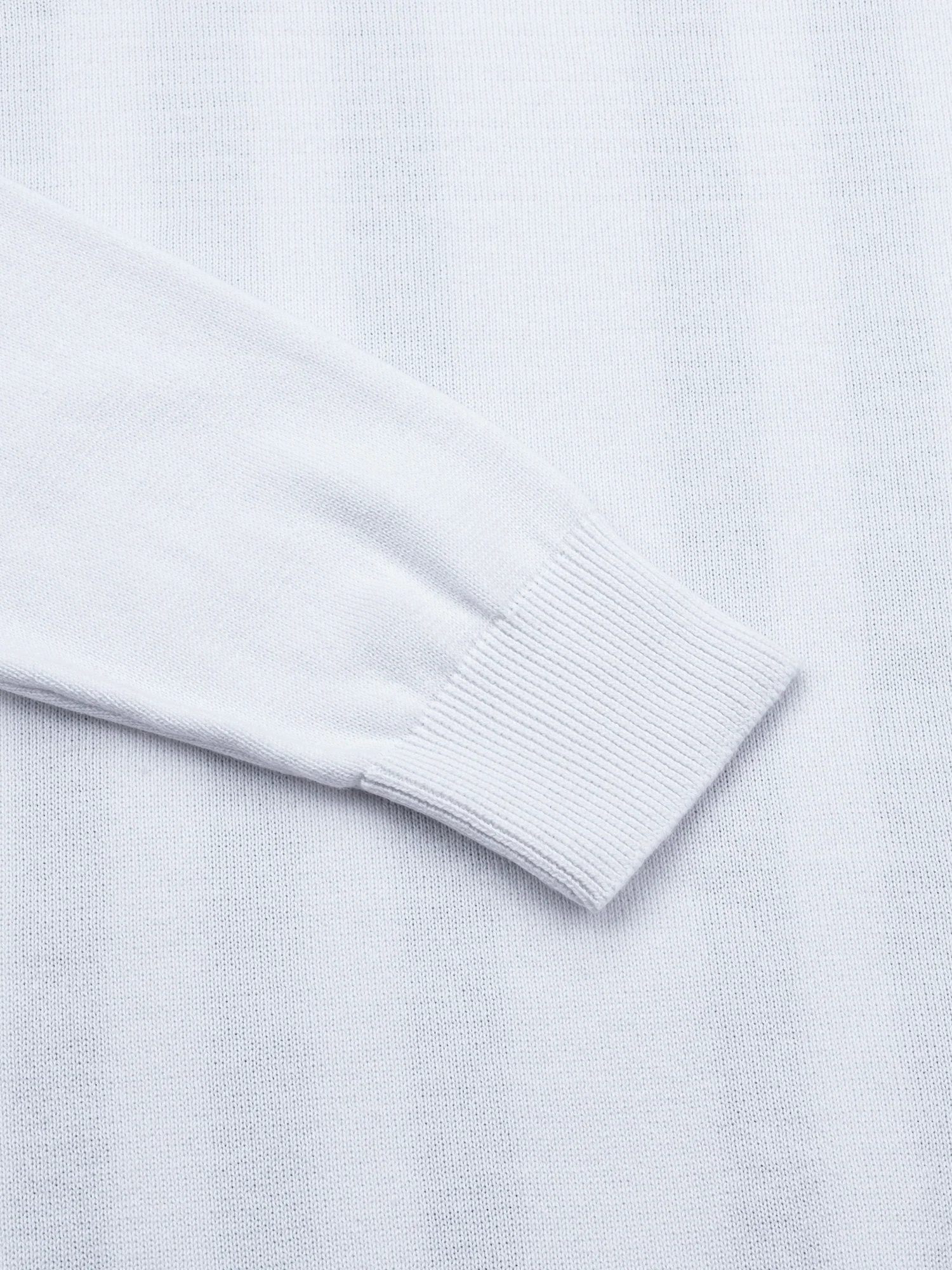 White Full Sleeve Winter T-Shirt - Image 5