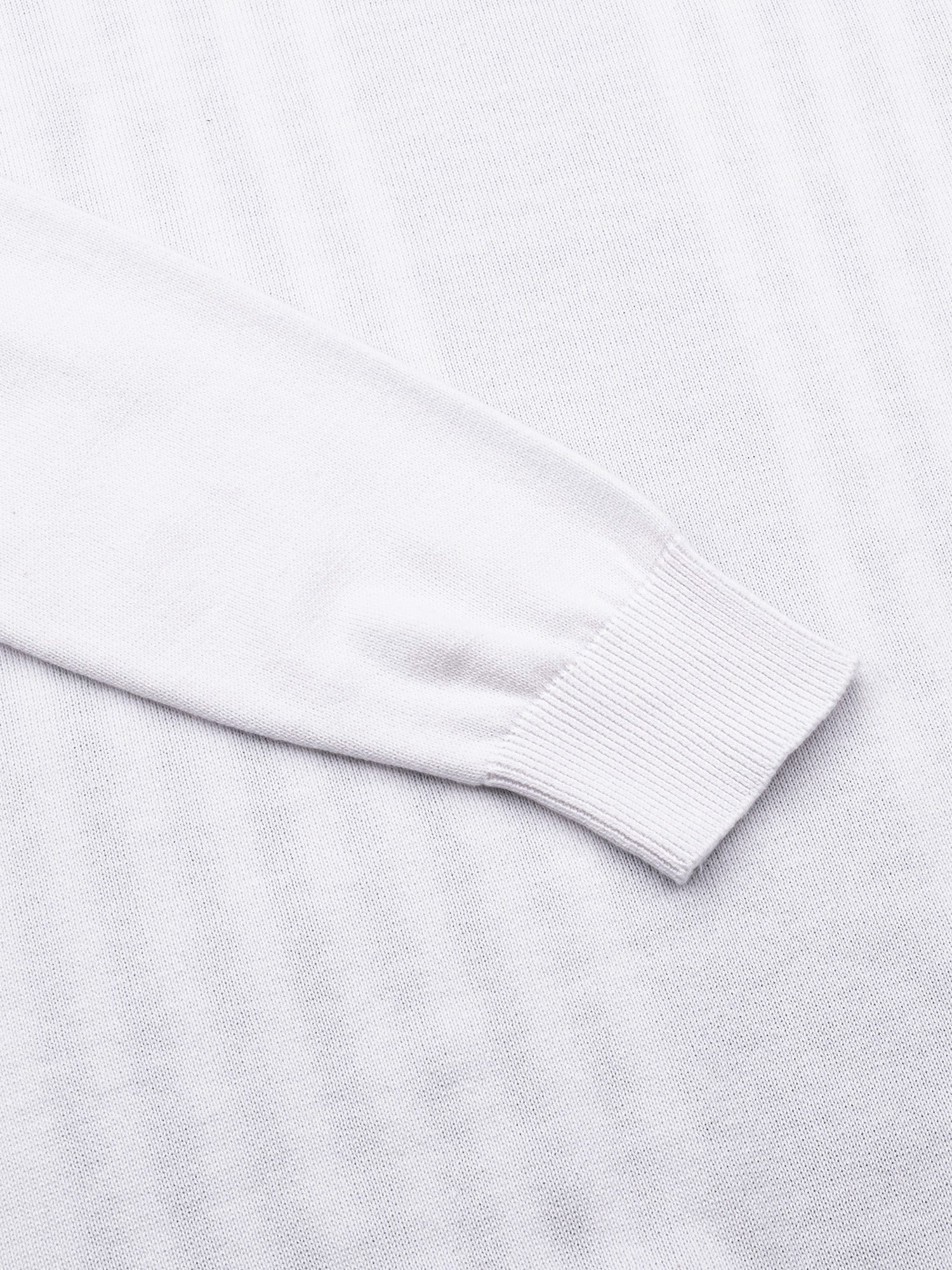 White Full Sleeve Winter T-Shirt - Image 5