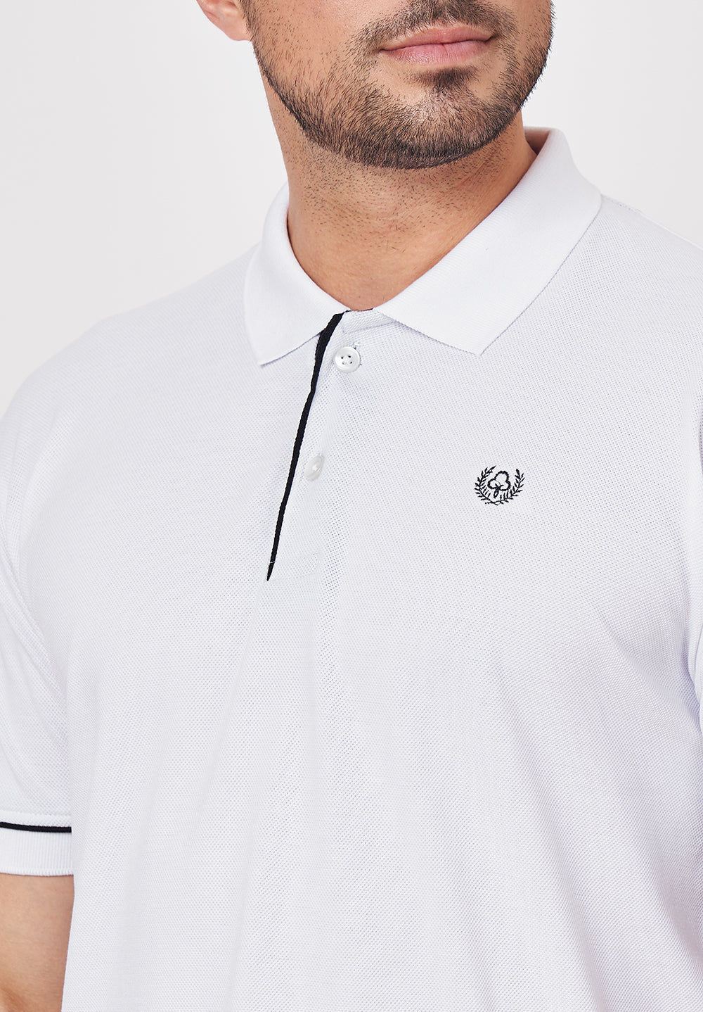 White Cotton T-Shirt - Image 3