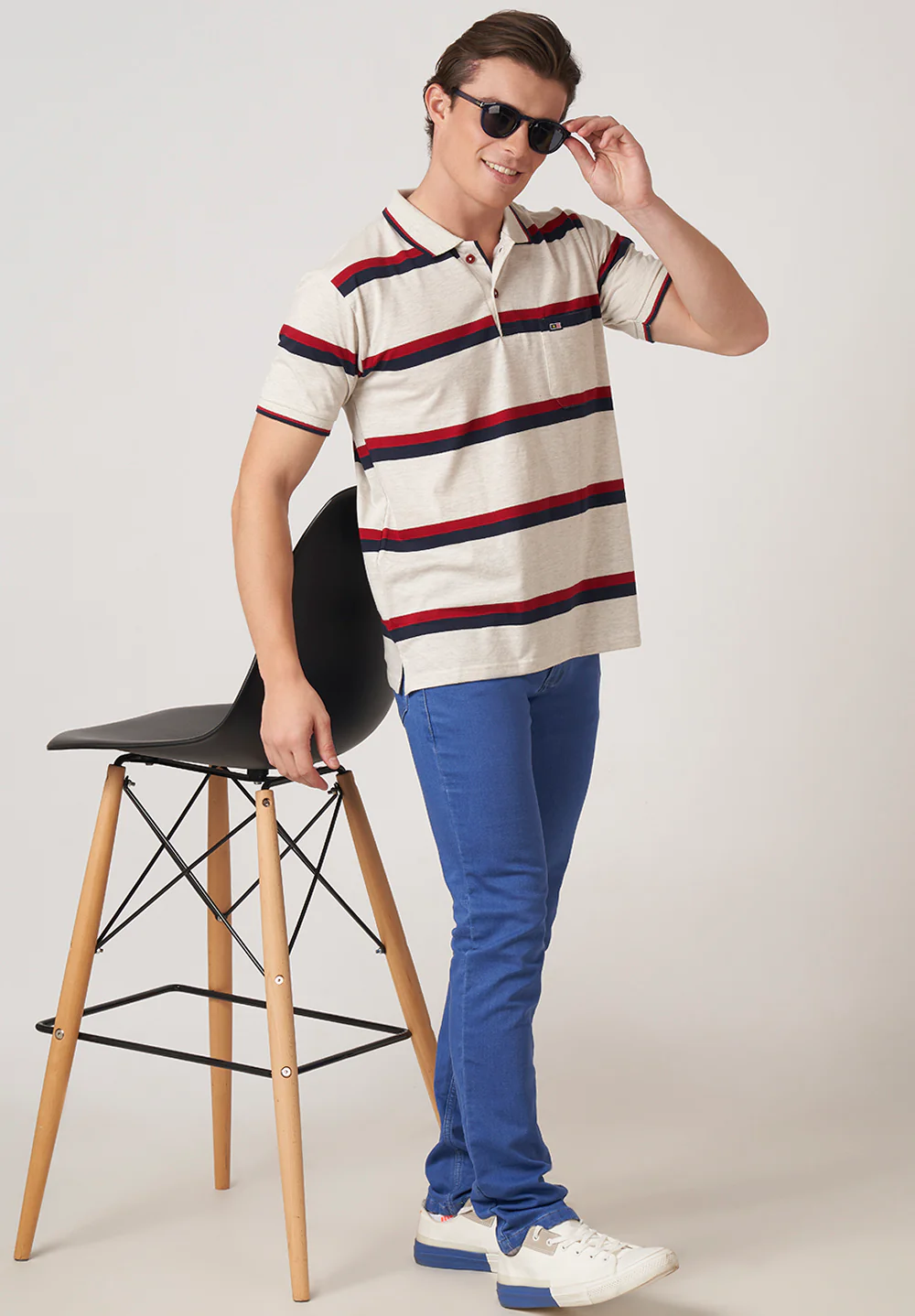 White Cotton T-Shirt - Image 5