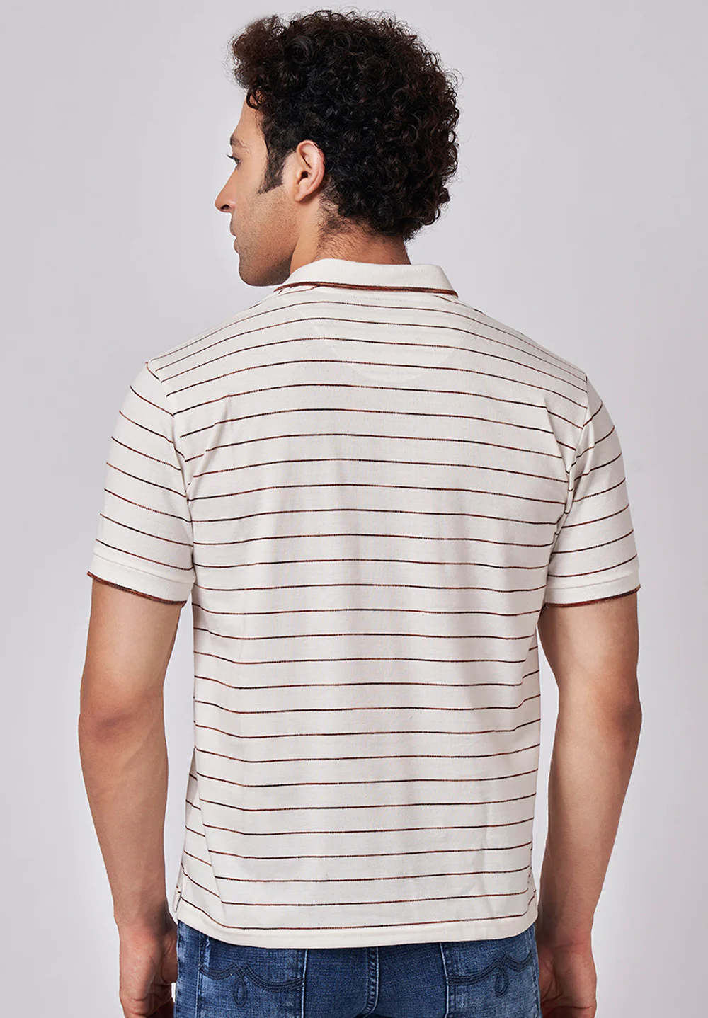 White Cotton T-shirt - Image 2