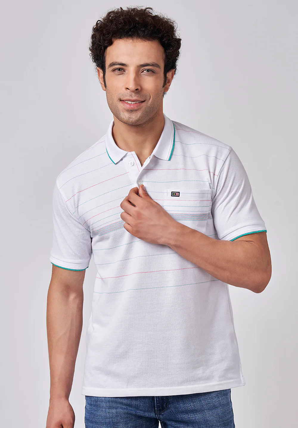 White Cotton T-shirt