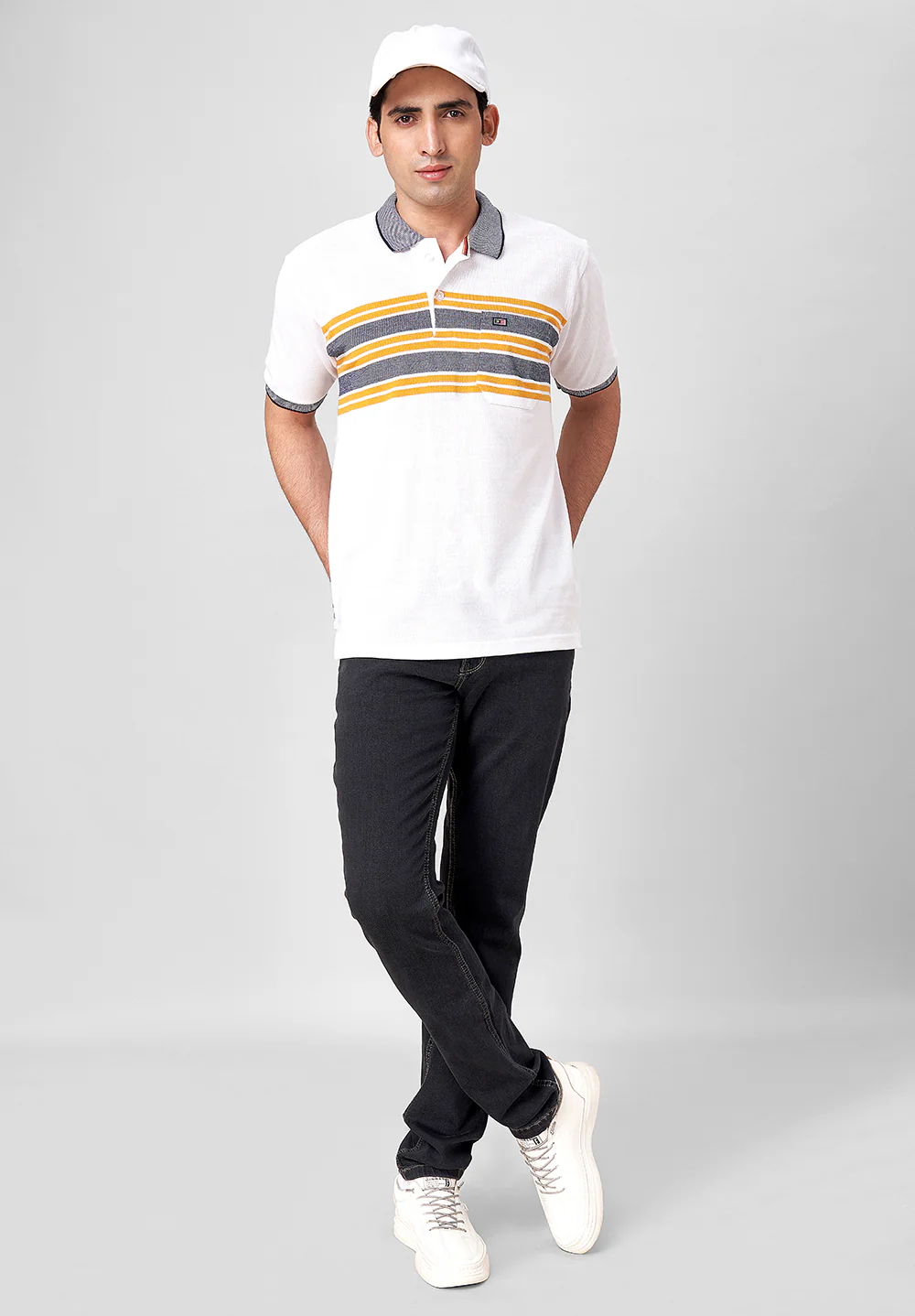 White Cotton T-Shirt - Image 4