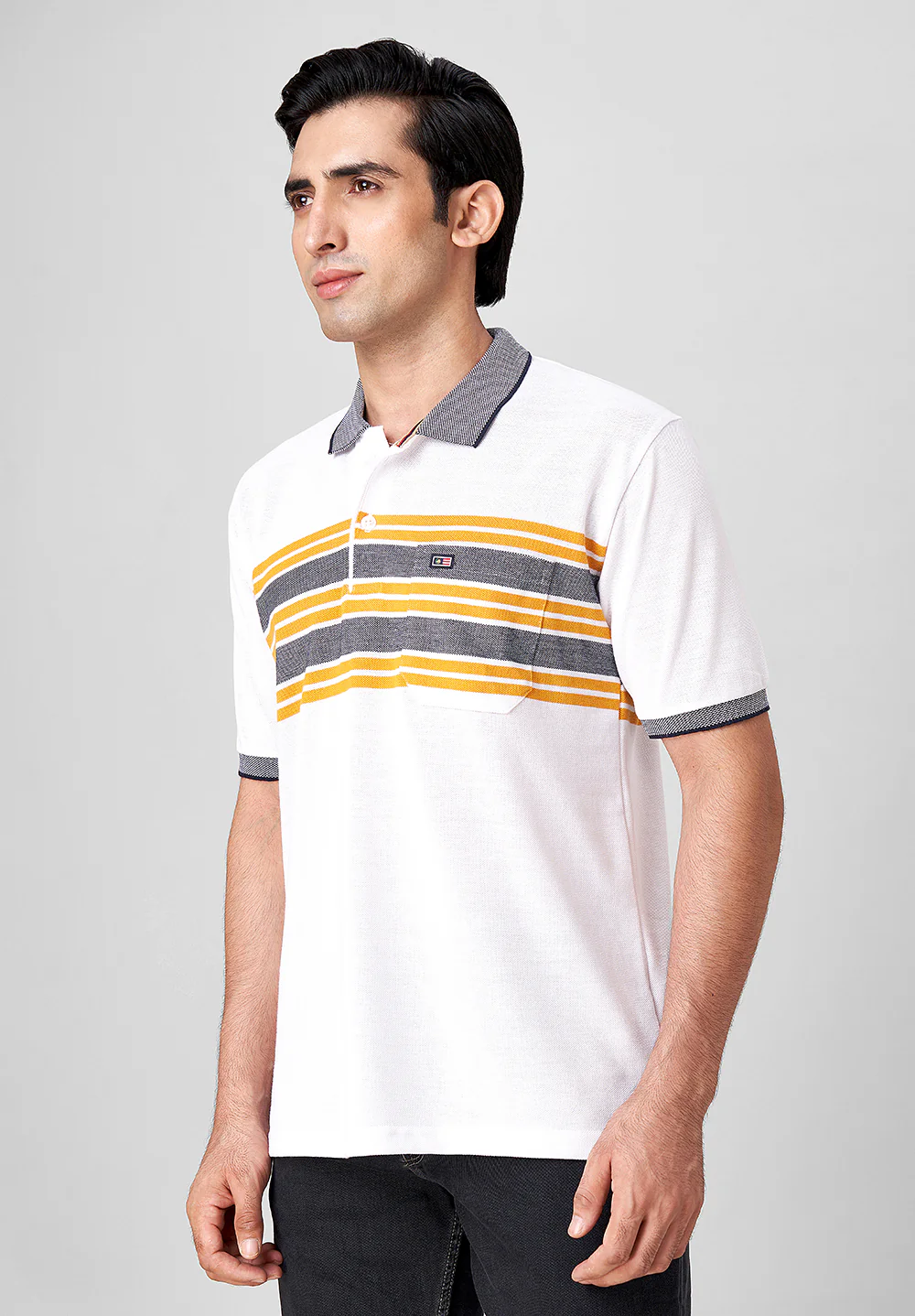 White Cotton T-Shirt - Image 5