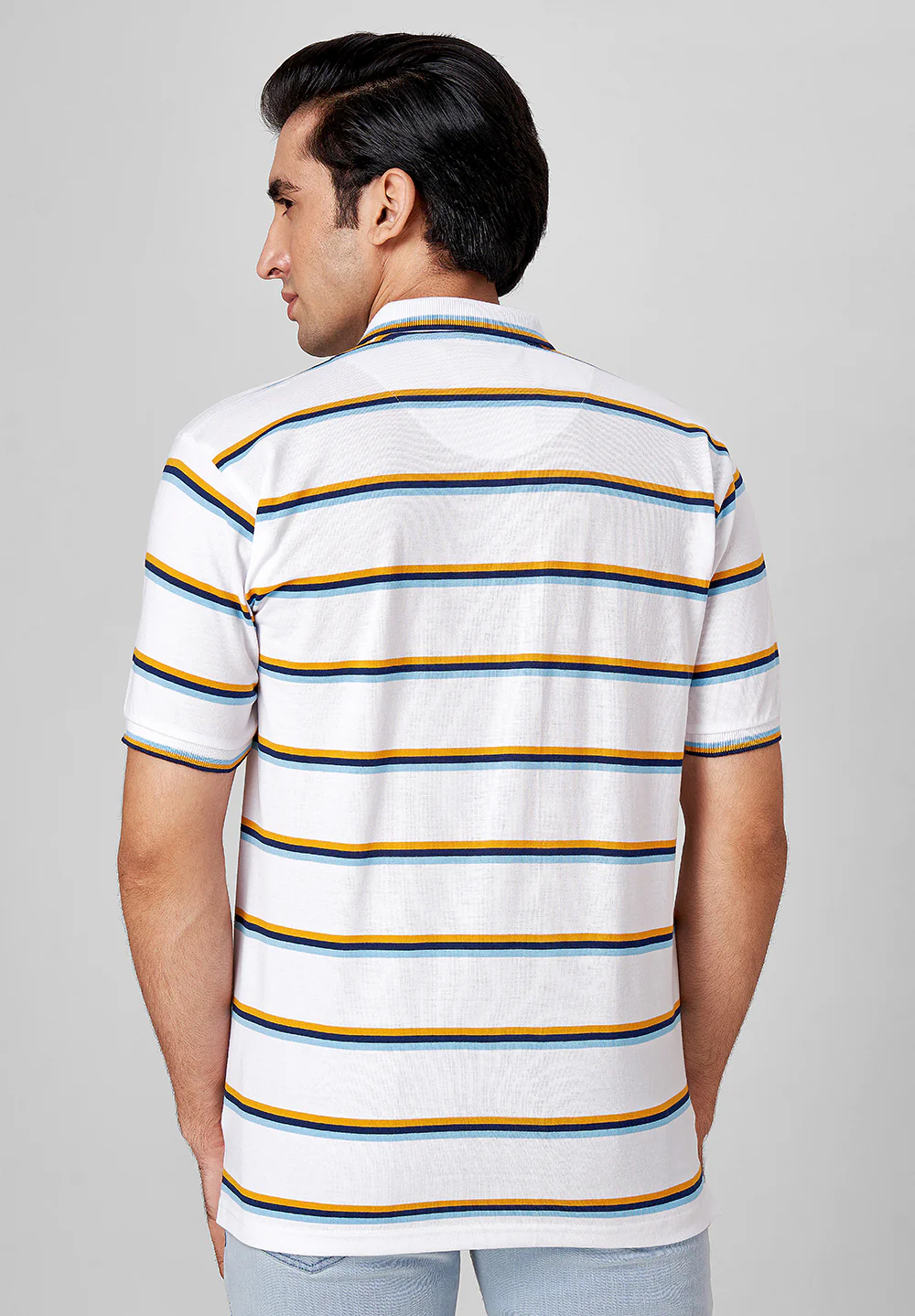 White Cotton T-Shirt - Image 2