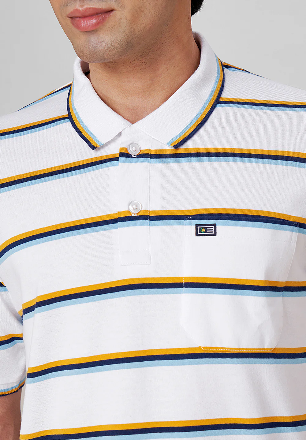 White Cotton T-Shirt - Image 3