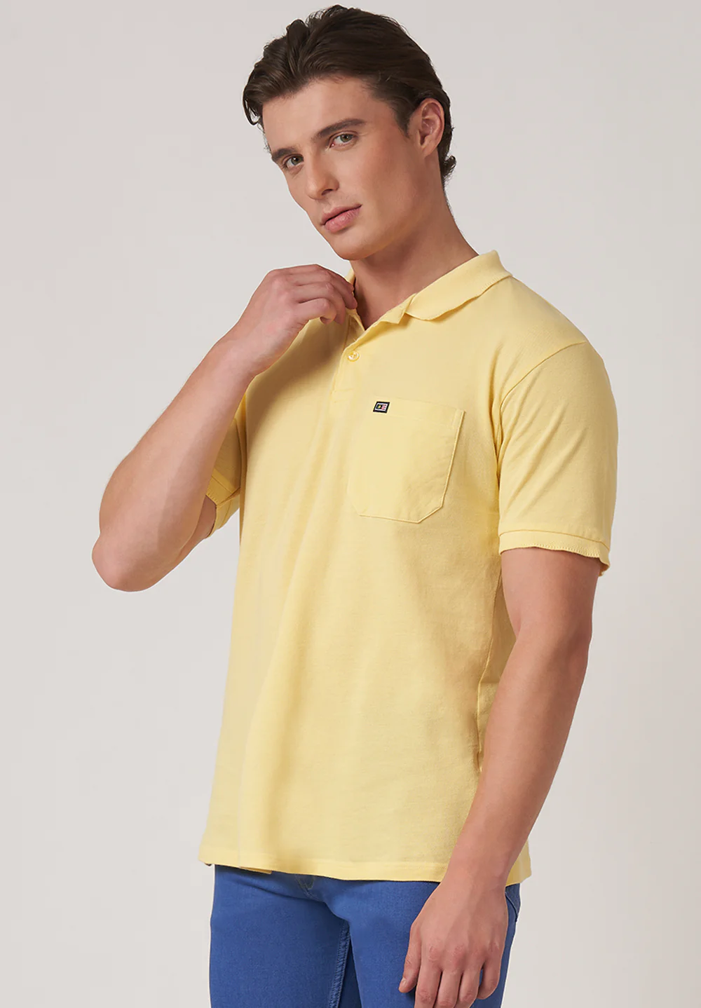 Yellow Cotton T-Shirt - Image 3