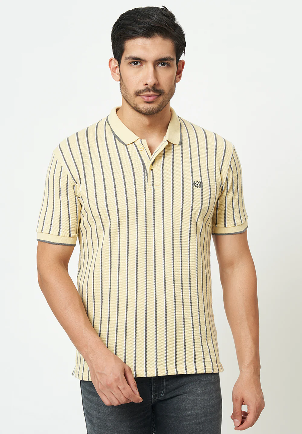 Yellow Cotton T-Shirt