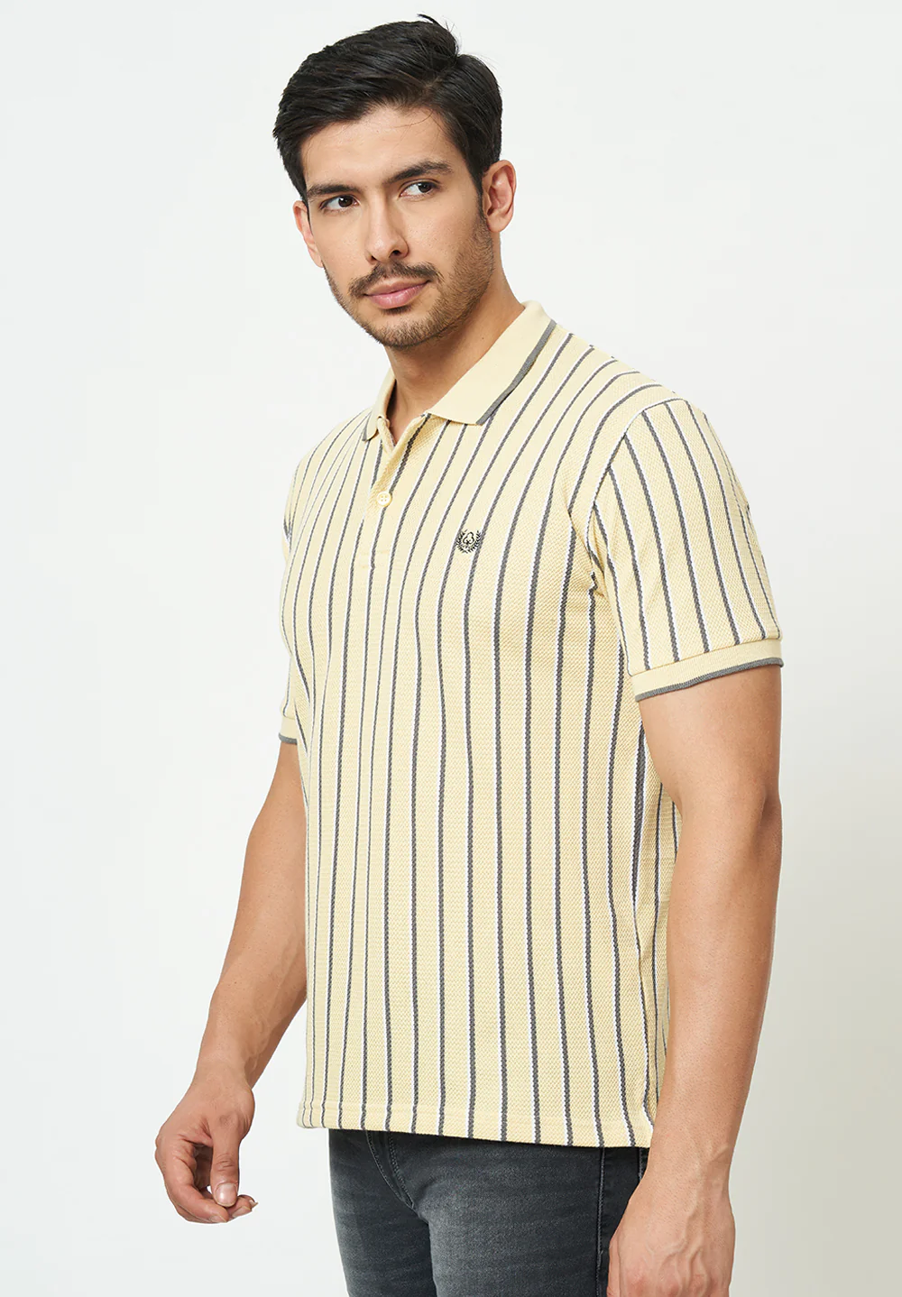 Yellow Cotton T-Shirt - Image 4